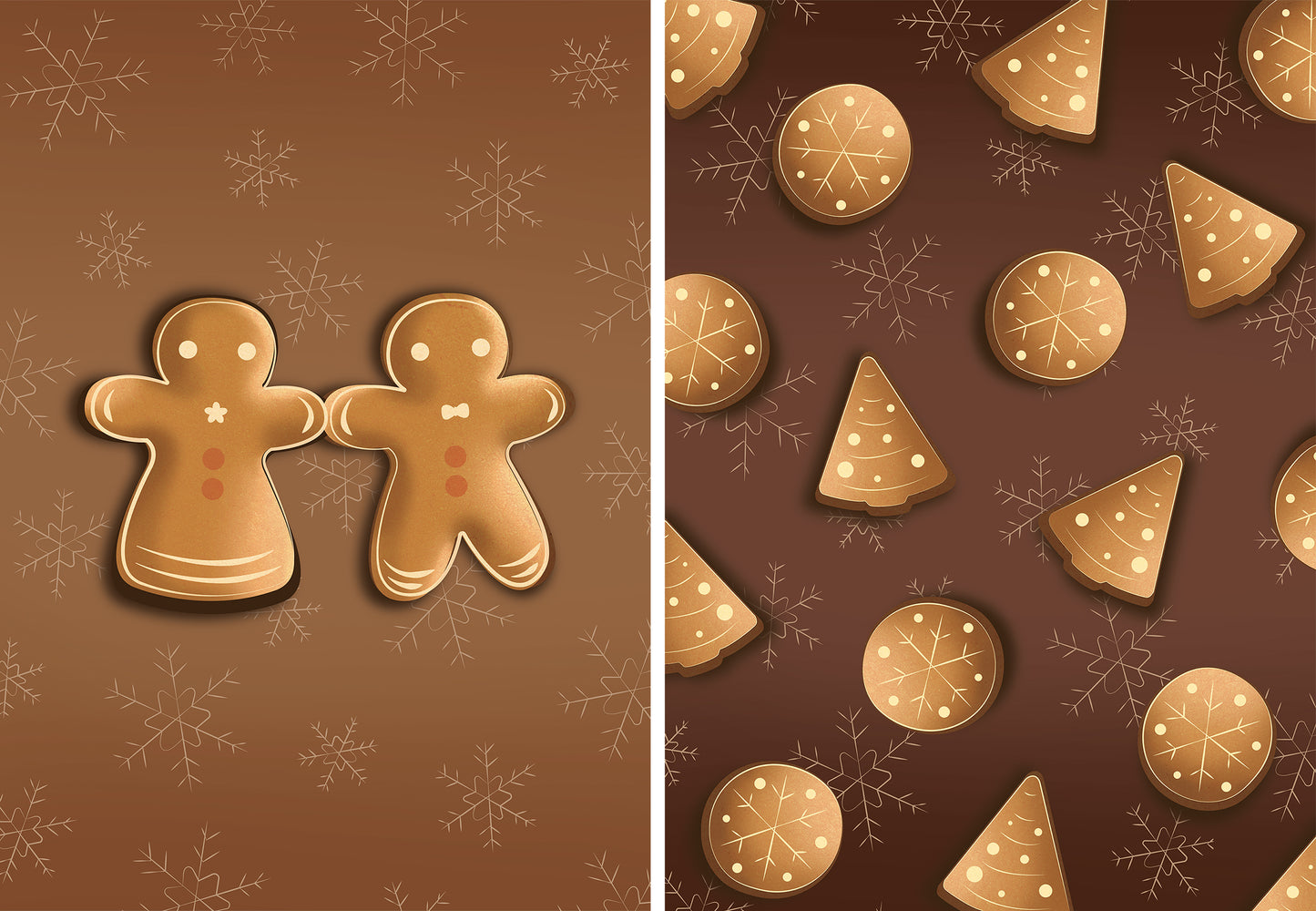 Spicy Sweets | Pack de deux linges à vaisselle en microfibre