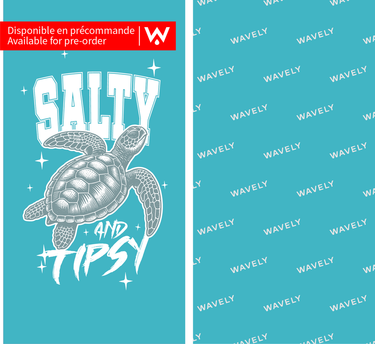 Turtle Tonic | Serviette de plage en microfibre
